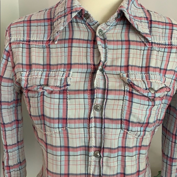 Stitch’s Long Sleeve Western Style Long Sleeve - Picture 2 of 9